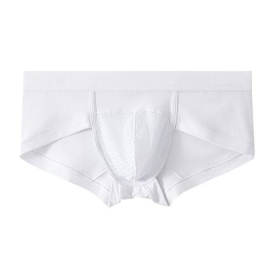 Мужские трусы из модальной ткани с высокой эластичностью, дышащее нижнее белье, U-образный дизайн, средняя талия, трусики для повседневной носки