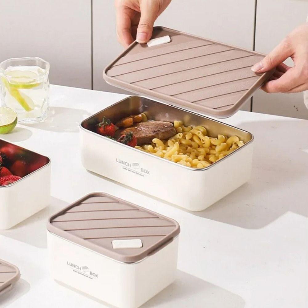 Detachable Insulated Lunch Box Microwaveable Kitchen Storage Box Food Storage Container  Worker