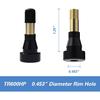 CKAuto TR600HP High Pressure Brass Rubber Snap-In Tire Valve Stem (50Pcs/Bag)