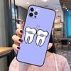 Чехол для телефона с рисунком зуба стоматолога для iPhone 14 Pro Max XS X XR Чехол для iPhone 13 12 Mini 11 Pro Max 7 8 Plus