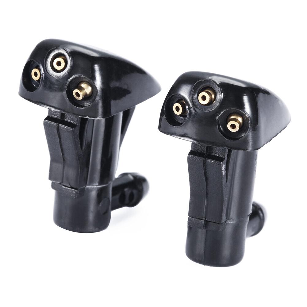2Pcs Car Windscreen Washer Jet Spray Nozzle For Hyundai For Tucson 986302E100 Dual Holes Windshield Nozzle Water Spray Jet