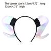 Large Horn Headband Devil Horn Hair Hoop Cosplay Ox Horn Hair Accessories for Party Halloween Cosplay Photo Props Favors