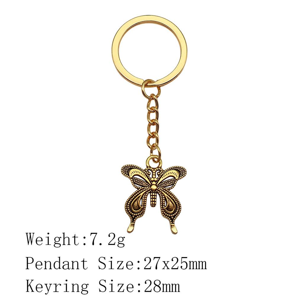 Рождественские украшения Автомобильный брелок Пчела Бабочка Брелок Дешевые вещи Детский брелок