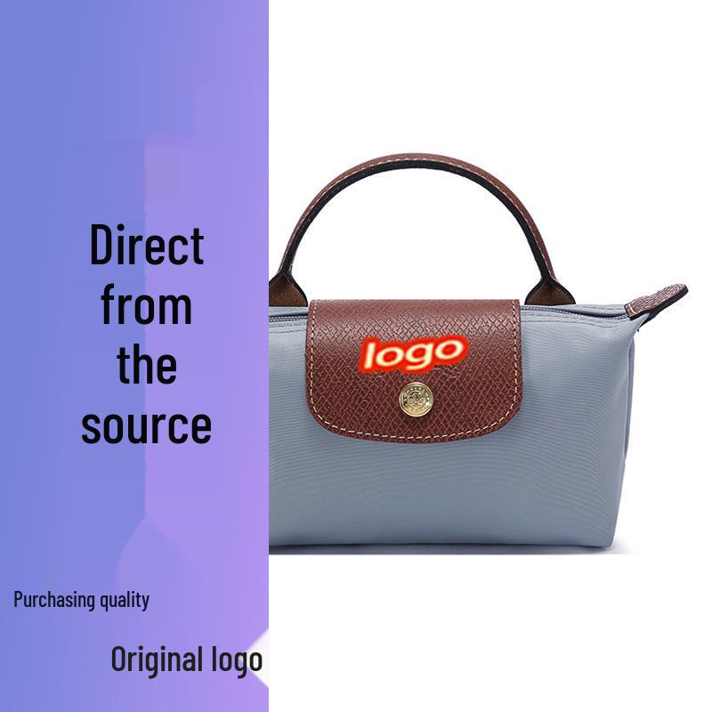 Нейлоновая сумка через плечо для пельменей с инкрустацией в виде дракона и карманом для телефона