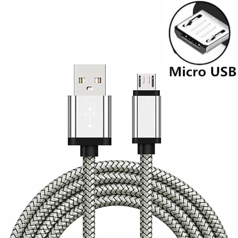 Original 2M Fast Charger Micro USB Cable for Samsung S6 S7 Edge Redmi Note 6 4X 5 Pro Honor 8X 10i Android Phone Data Cable Cord