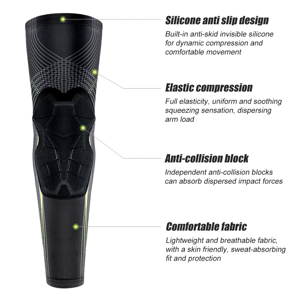1 шт. защитный чехол для взрослых велосипедных наколенников и наколенников для голени противоскользящая защита подходит