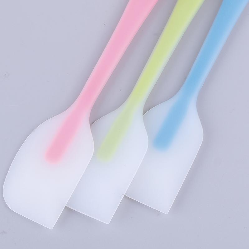 Термостойкая антипригарная силиконовая лопатка, ложка для приготовления пищи, кухонный скребок для торта
