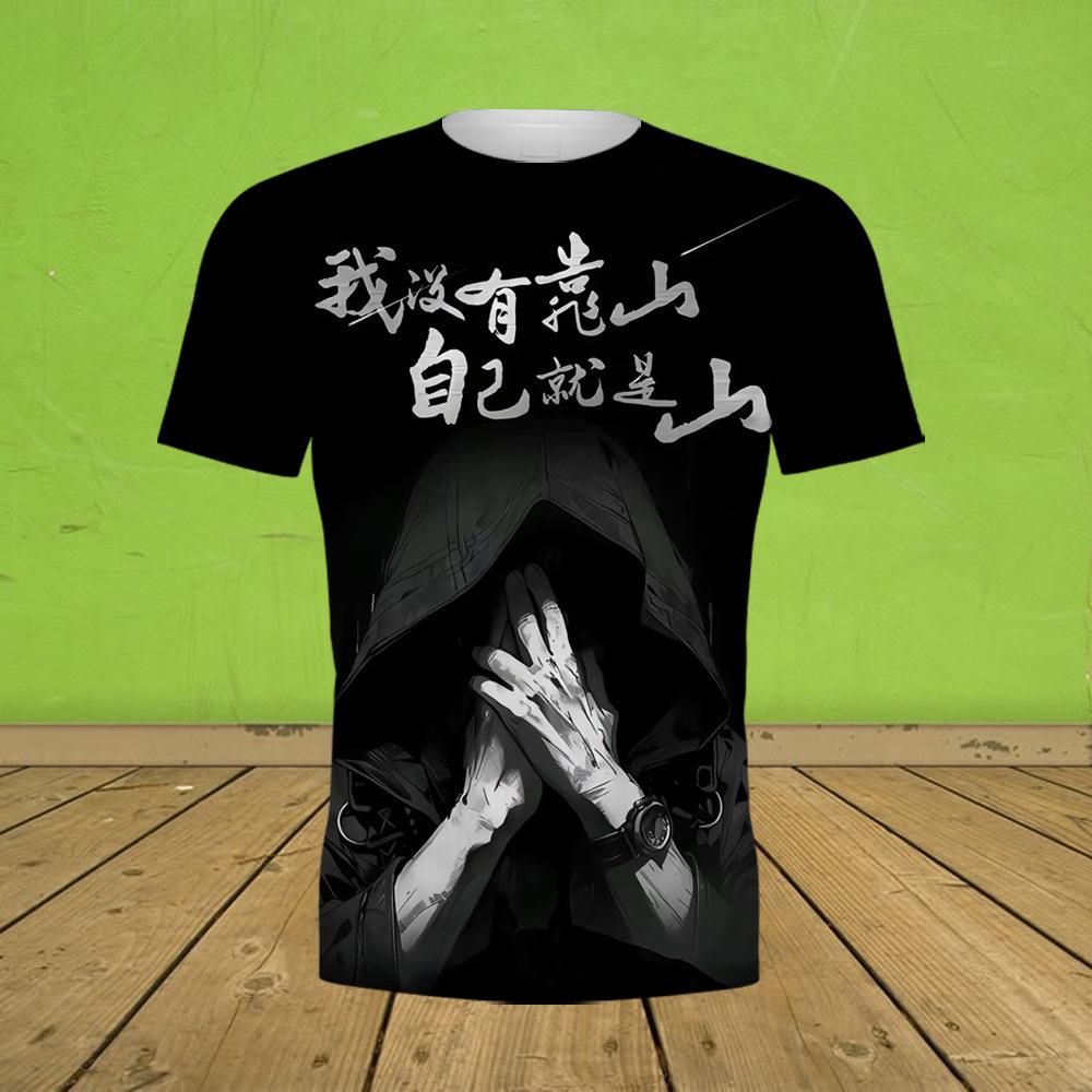 Летняя минималистичная футболка с принтом животных и кошек, свободная футболка с круглым вырезом и короткими рукавами с 3D-принтом