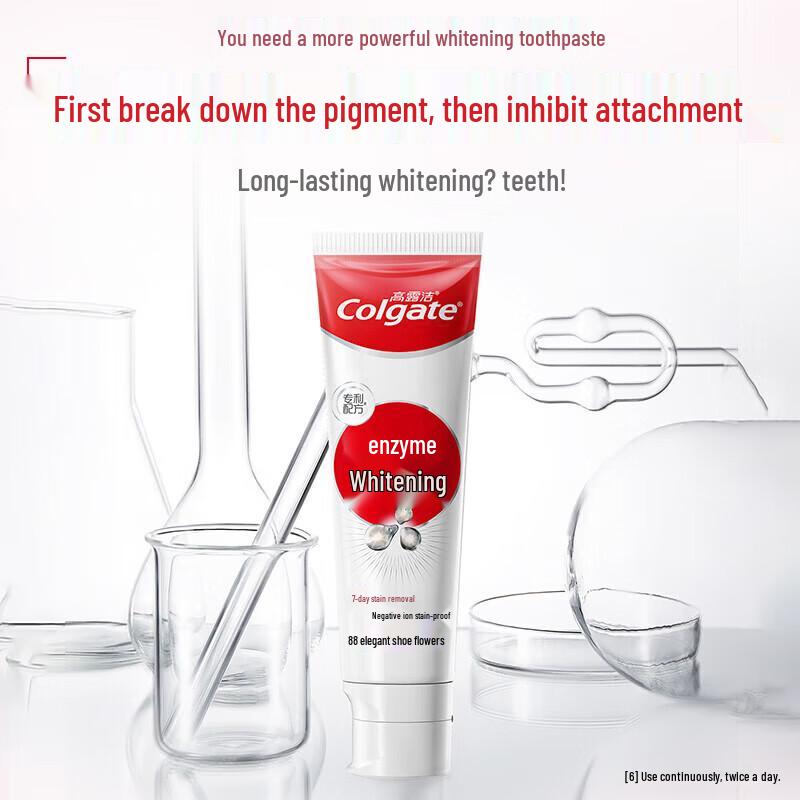 Colgate Отбеливающая зубная паста с ферментами