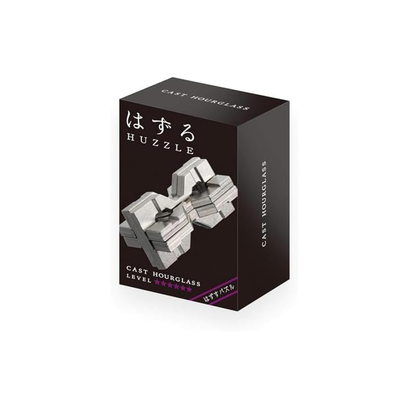 HANAYAMA Бескрючковая головоломка CAST HOURGLASS [Уровень сложности 6]
