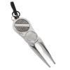 Portable Divot Tool Putting Green Fork with Ball Marker