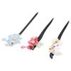Classical Winding Flower Hairpin Vintage Hanfu Headwear Simplicity Wooden Hair Stick  Women