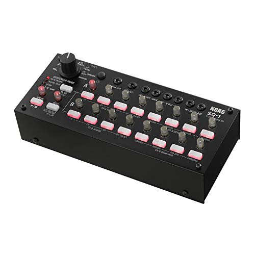 KORG SQ-1 Step Sequencer: Connect and Control Any Device with Ease. Features Include a Wide Range of Connections, Compact Design, battery/USB Bus Powe