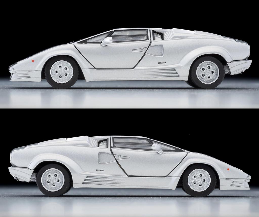 TOMYTEC Tomica Limited Vintage Neo LV-N Lamborghini Countach 25th Anniversary Silver Finished Product