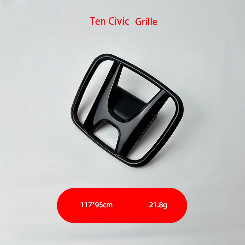 Car front and rear logo sticker accessories For Honda Civic FIT Accord Prelude CRV 5th Mugen CRZ CRX Jazz HRV Pilot Odyssey Elys