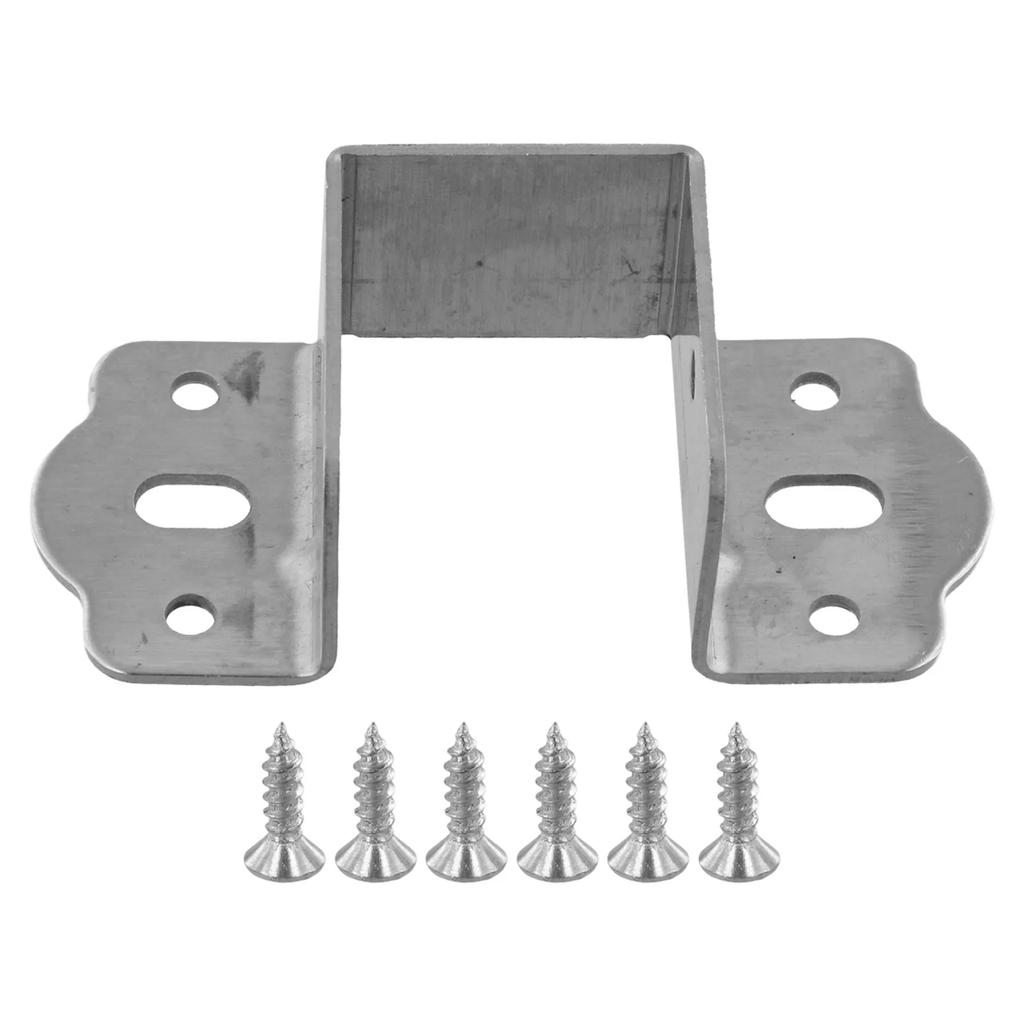 Bed Rail Brackets With U-shaped Thickening Design For Stable 90-degree Anchoring Of Wooden Bed Slats And Beams