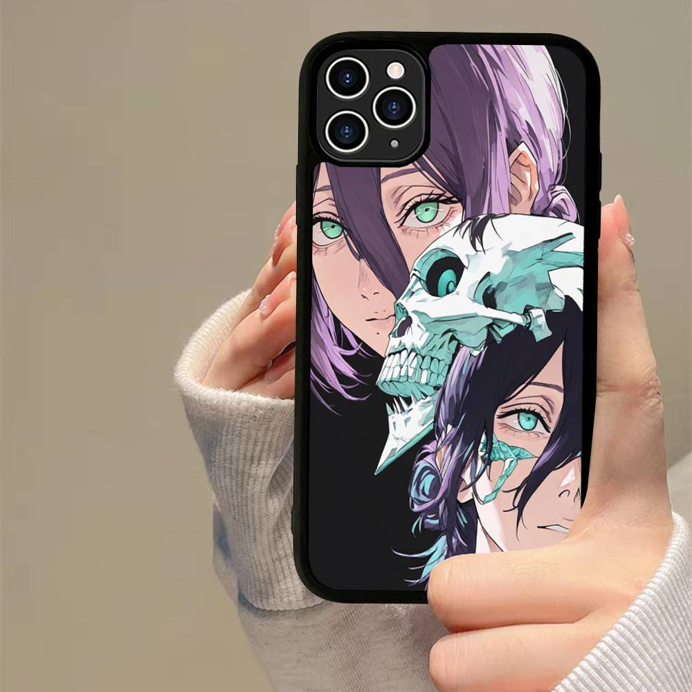 Человек-бензопила Фильм Арка Резе Для iPhone 17 16 15 14 13 12 11 Mini Pro Max Plus PC+TPU Задняя крышка для телефона