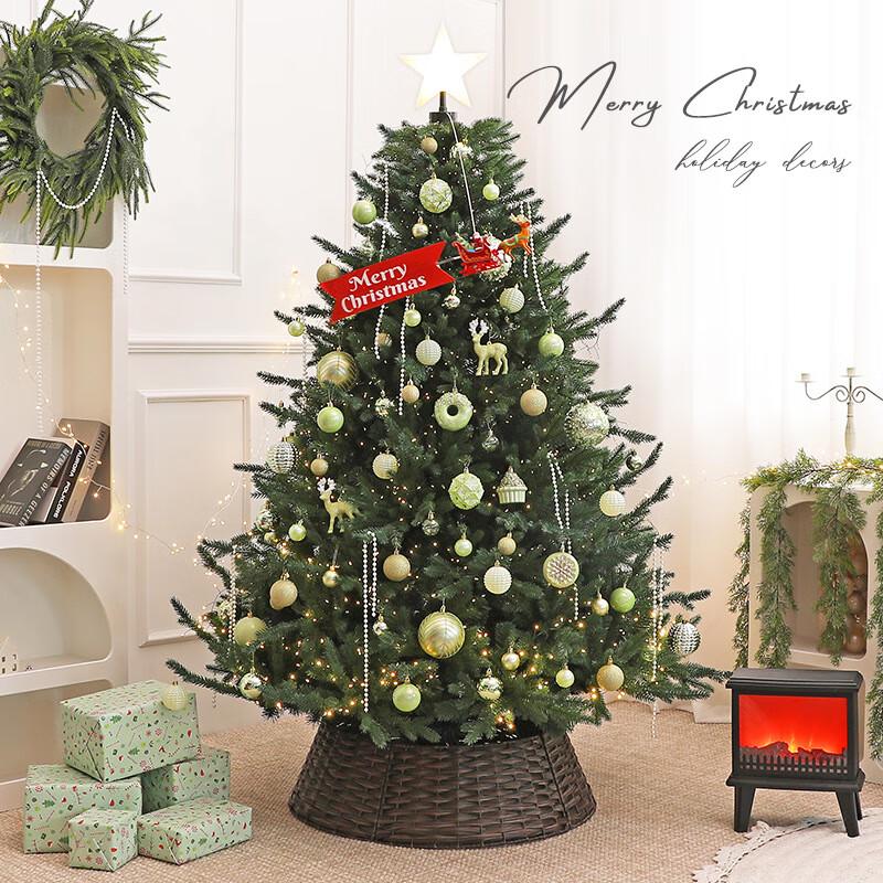 Papatu 210cm Rotating Pre-Lit Artificial Christmas Tree