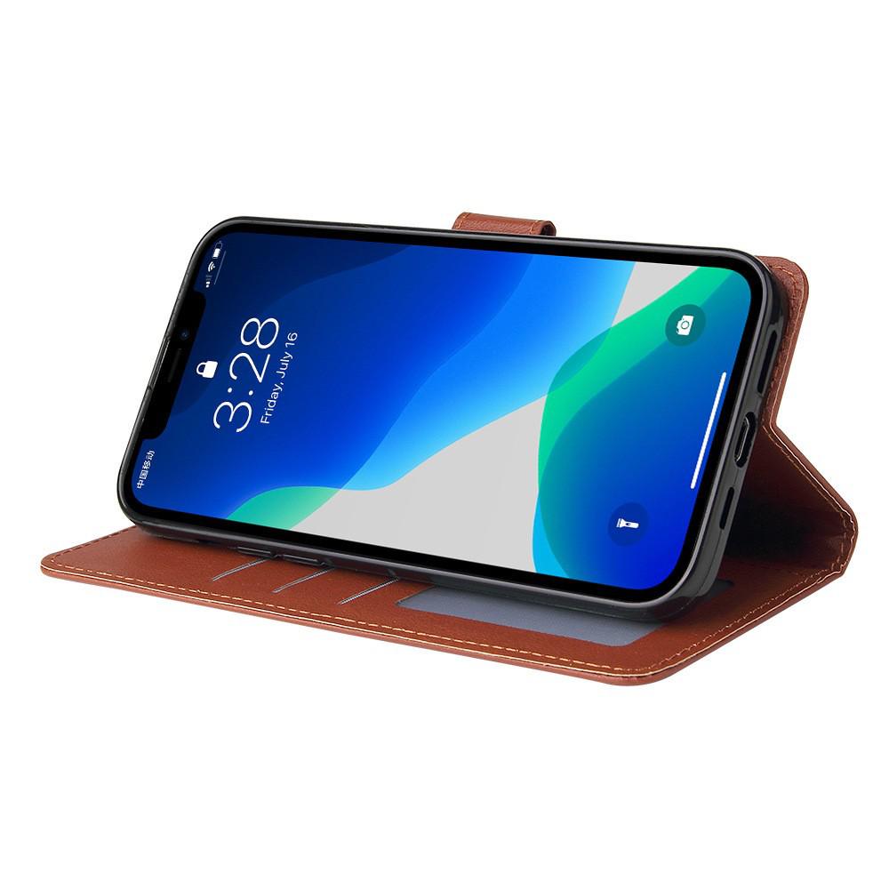 Кожаный чехол-книжка для iPhone 14Pro/16ProMax с отделениями для карт