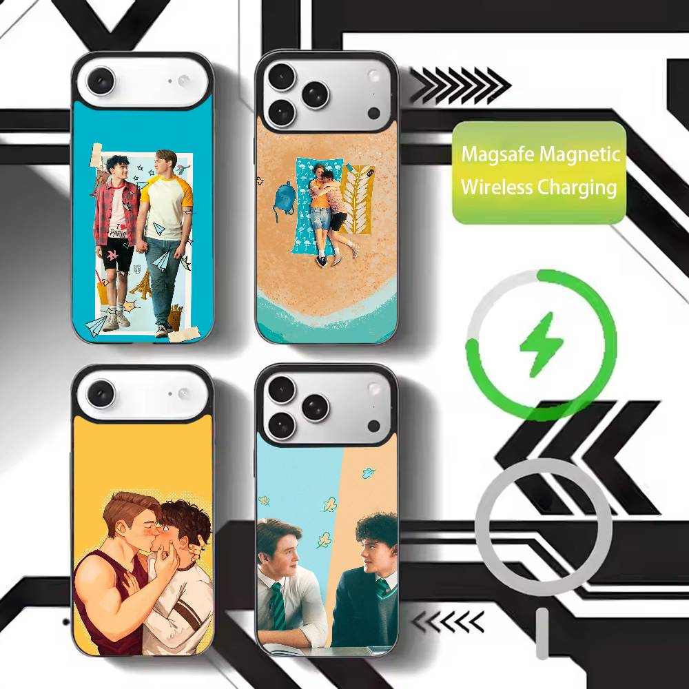 W-Warm New H-Heartstopper Movie Phone Case For iPhone17,16,15,14,13,12,11 Plus,Pro Max Magnetic For Magsafe Wireless Charging