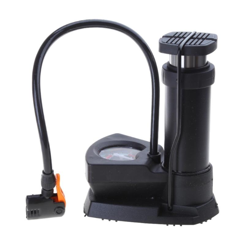 Накачка шин, воздушный компрессор с манометром для ножного воздушного насоса мотоцикла