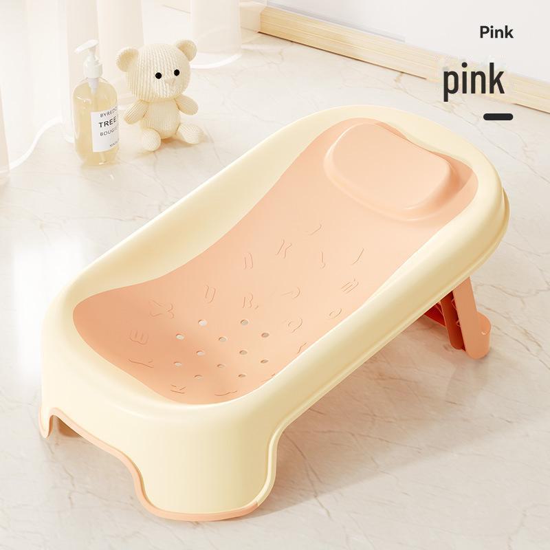 Jiashu Foldable Indoor Baby Bathtub - Thickened, Enlarged & Lengthened for Children
