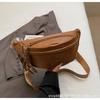 Fashion Leisure Sports Small Bag Women's 2025 Spring and Summer New Breast Bag Versatile Going Out Commuting Shoulder Messenger Bag