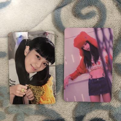 [Б/У] Фотокарточки Blackpink jisoo jennie для обмена