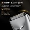 Tondeuse à poils pour hommes avec lumière LED, étanche, écran LCD, 5 W