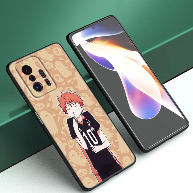 Чехол для телефона с аниме Kozume Kenma Haikyuu для Xiaomi Mi A2 8 9 SE Note 10 10T 11 12 Lite 9T 11T 12S 12T Pro A3 6X 12X, черный чехол