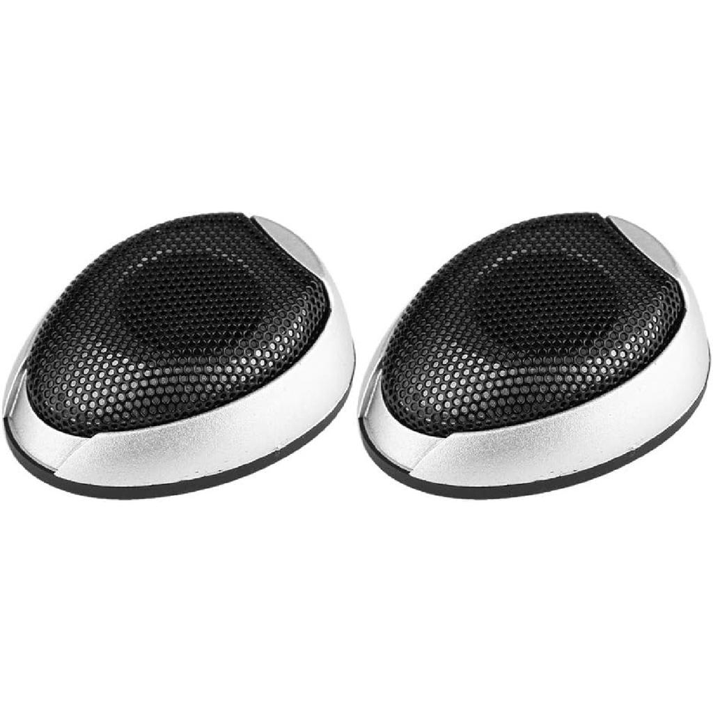 10 Вт Автомобильный динамик Круглый Наклеиваемый Громкоговоритель Автомобильный Твитер с Клейкой Основой для Легкой Установки Совместим с Большинством Транспортных Средств