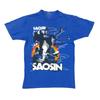 Vtg Saosin Band For Fans Cotton Blue Full Size Unisex Classic Shirt