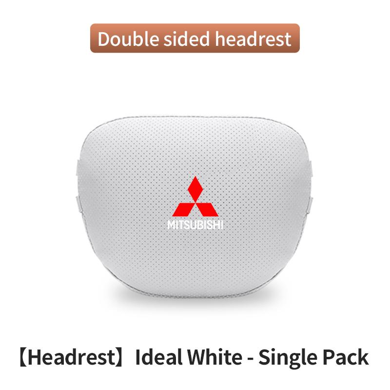 cxlqbm1 For Mitsubishi Outlander Pajero Asx Lancer Evolution X L200 Ralliart Car Headrest Neck Support Lumbar Rest Cushion Neck Pillow