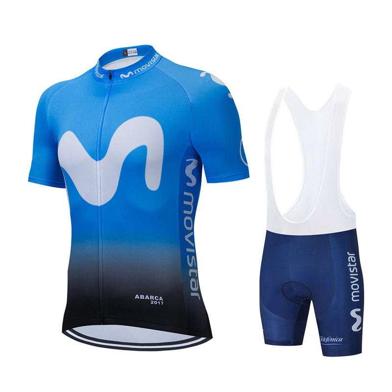 Movistar Team одежда для велоспорта с коротким рукавом MTB Ropa Ciclismo быстросохнущая летняя спортивная одежда для велоспорта на открытом воздухе шорты-комбинезон