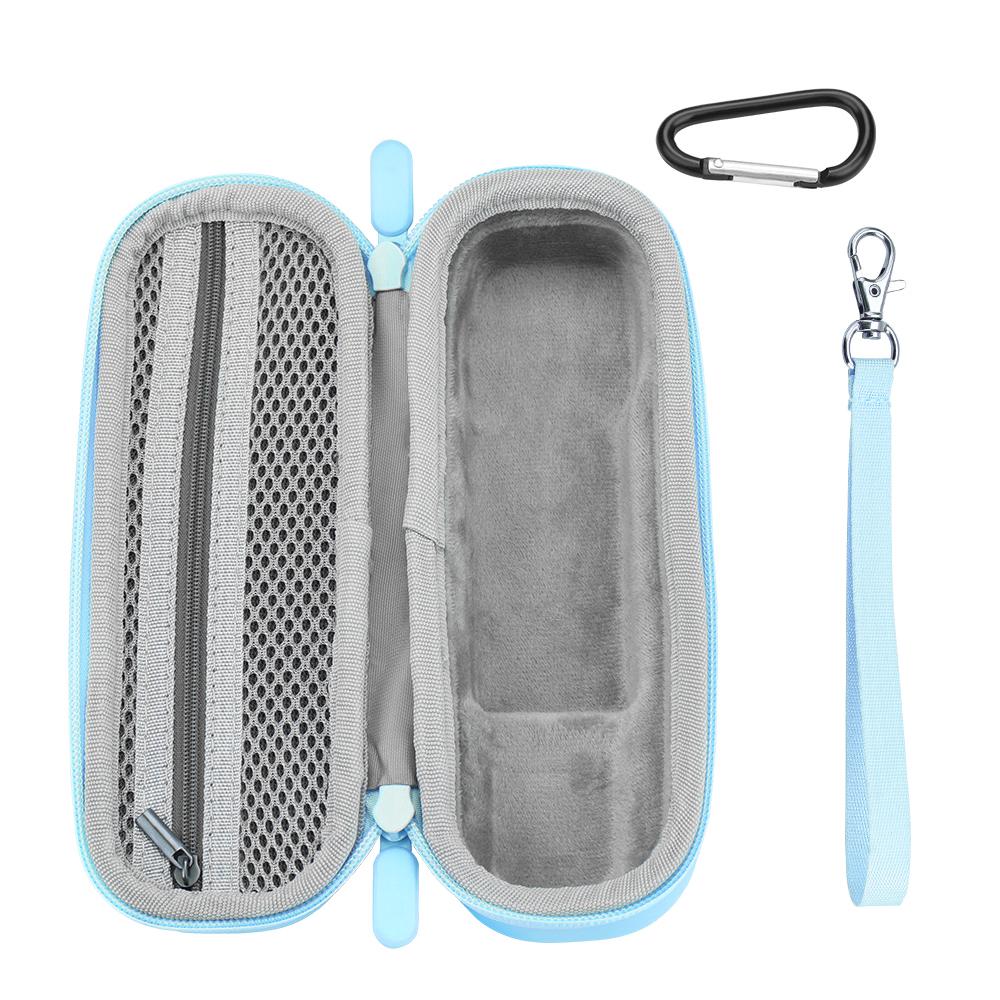 Black Nylon Portable Storage Bag for DJI Pocket 3,Soft Plush Liner Carrying Case Suitcase Camera Body Handbag Accessories