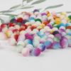 10mm 50pcs Acrylic Bayberry Gradient Color Round Loose Beads for DIY Jewelry Making