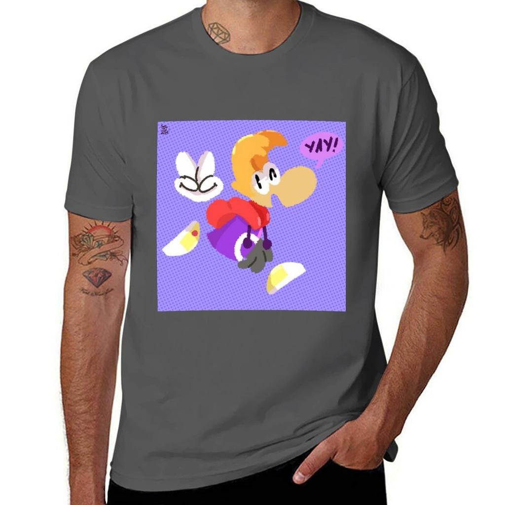 Yay Rayman Tshirt Big And Tall Crew Neck Tee