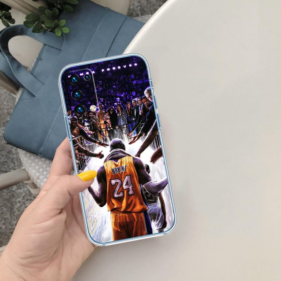Прозрачный чехол для телефона K-Kobes Basketball Star для Samsung Galaxy A04 A04S A14 A23 A34 A54 M23 M33 M52 M53