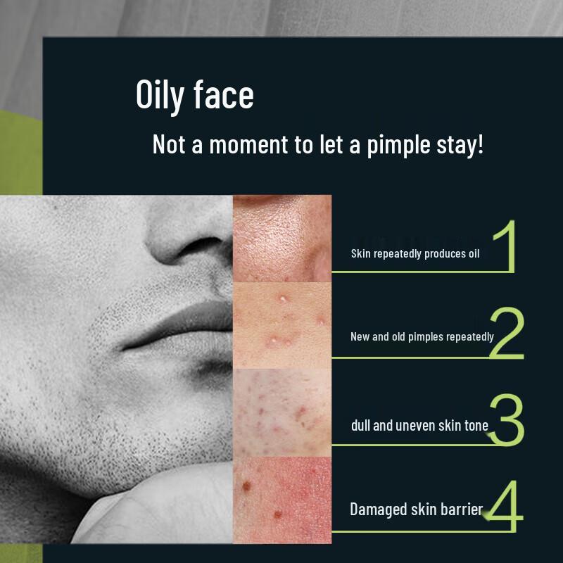 Mentholatum Men's Oil Control Anti-Acne Facial Cleanser