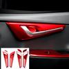 For KIA EV6 -2026 Left-hand Drive Car Interior Black Central Console Gear Shift Window Button Air Vent Cover Accessories