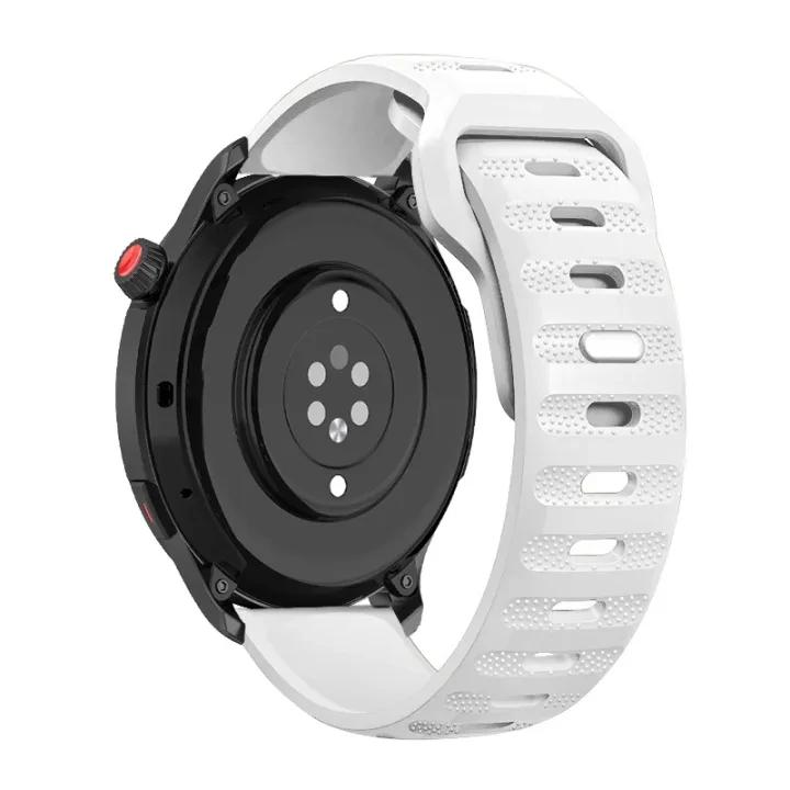 Силиконовый ремешок 20 мм 22 мм для Samsung Galaxy Watch 6 5/4 44 мм 40 мм Classic 46 мм 42 мм Спортивный ремешок Браслет для Galaxy Watch 5Pro 45