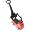 Baby Ride On Push Car Whistle Steering Wheel Universal Front Wheel Newborn Hand Push Stroller Red