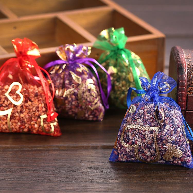 Натуральный лавандовый бутон, сухой цветочный саше, сумка для автомобиля, осушитель воздуха и плесени, ароматизатор для дома