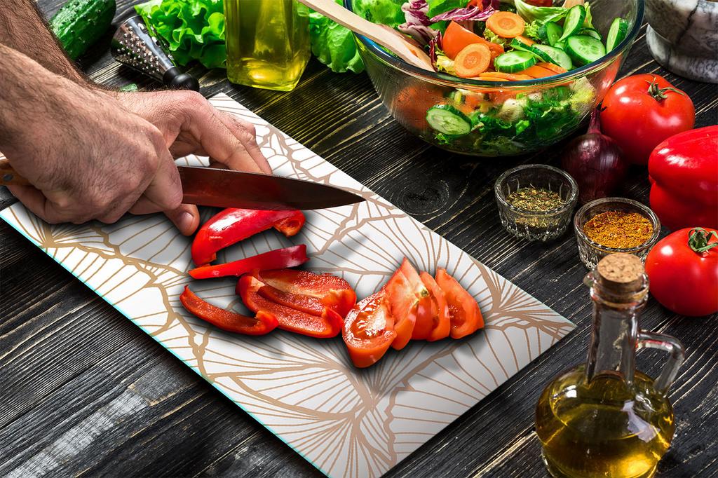 GLASS CUTTING BOARD 30x52 PATTERNS
