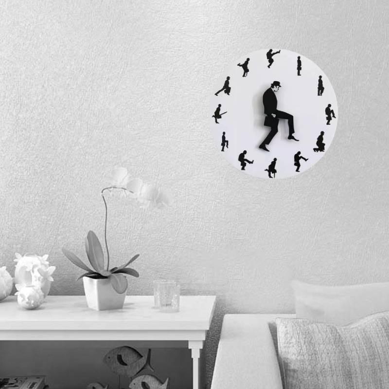 Ministry Silly Of Walk Design Clock Silent Without Frame Living Decoration Room