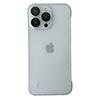 Подходит для чехла для мобильного телефона IPhone15promax Ультратонкий безрамочный Apple 14 Кожа Матовый 13 Отверстие для сыворотки Защитное стекло