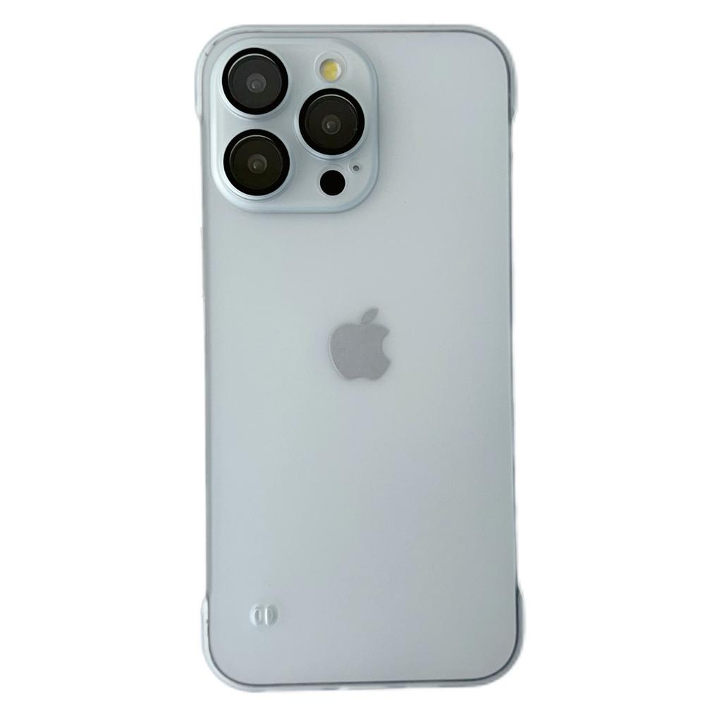 Подходит для чехла для мобильного телефона IPhone15promax Ультратонкий безрамочный Apple 14 Кожа Матовый 13 Отверстие для сыворотки Защитное стекло