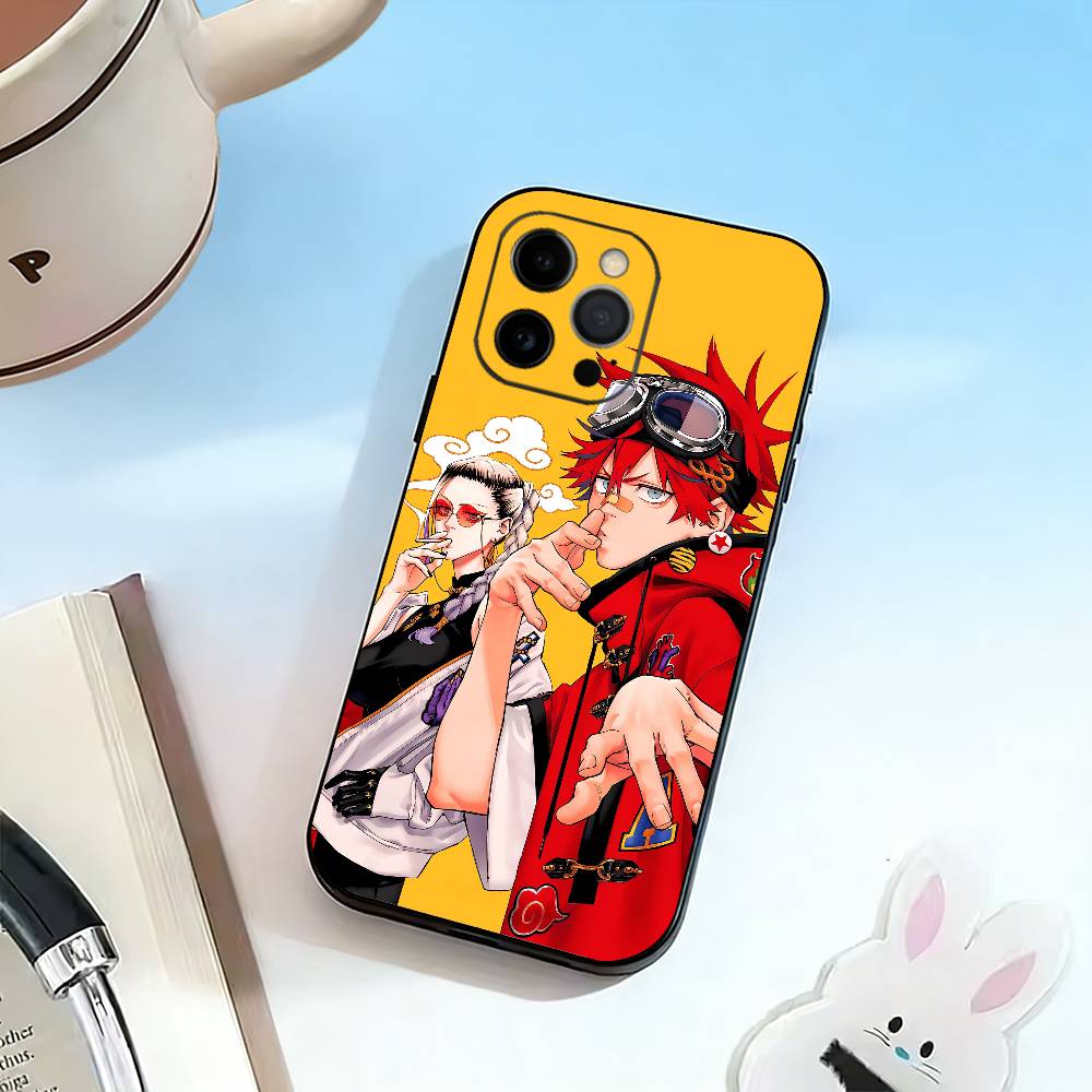 G-Gokurakugai A-Alma Чехол для телефона Силиконовый Мягкий Для IPhone 17 16 15 14 13 12 11 X XR Plus Pro Max Plus