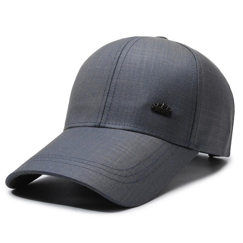 Весенне-осенняя мужская бейсболка с длинными полями, спортивная кепка среднего возраста, мужская кепка для рыбалки, солнцезащитная кепка