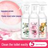 Floral Scent Toilet Bowl Cleaner & Deodorizer - Liquid Stain Remover & Descaler